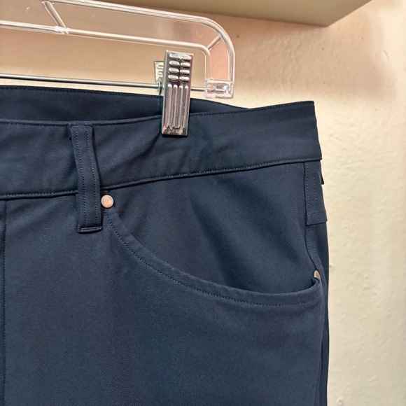 Lululemon ABC Slim *Warpstreme 34" True Navy Size 32 - Picture 6 of 11